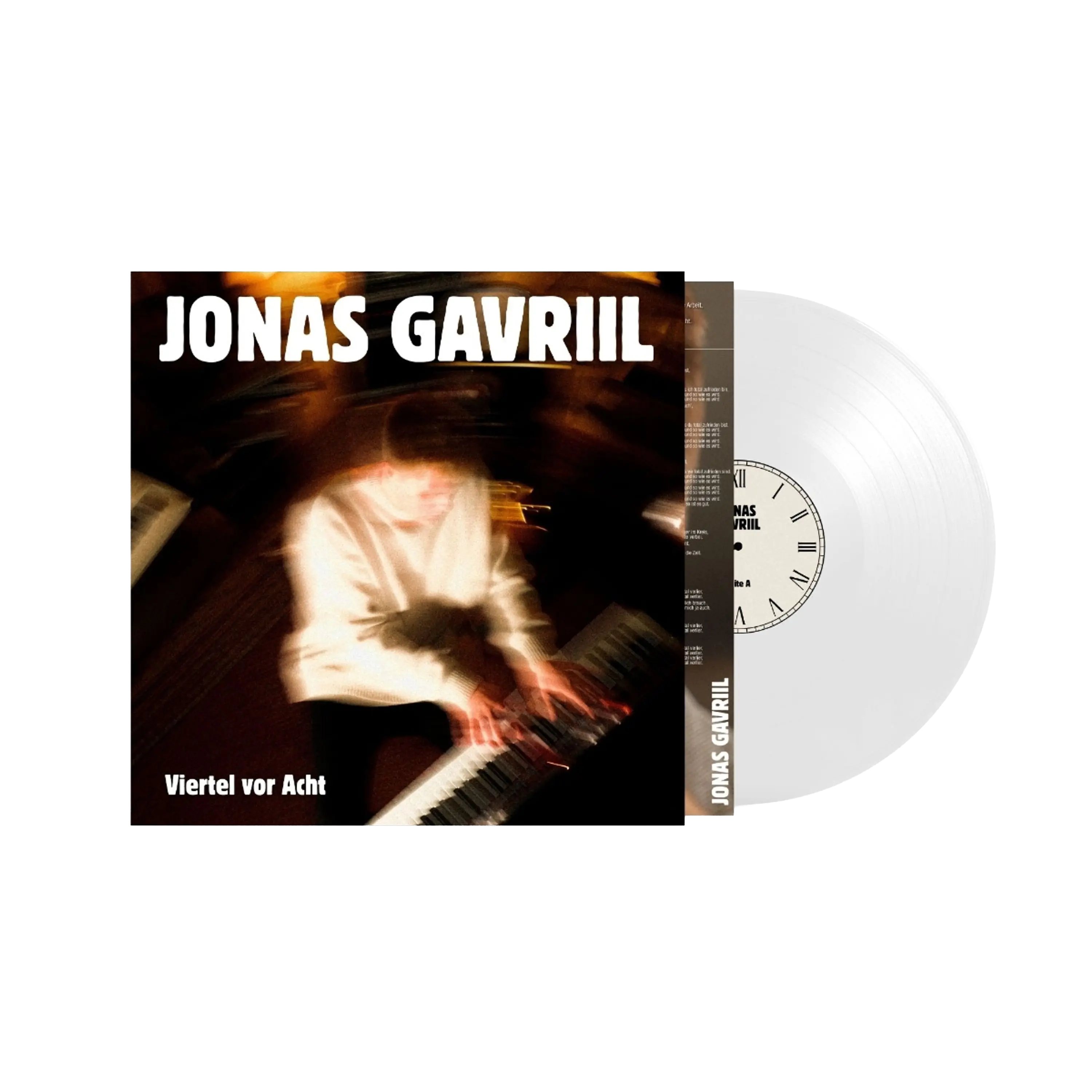 JONAS GAVRIIL · Viertel vor Acht | CLEAR VINYL (Pop Vinyl) · Picture 2