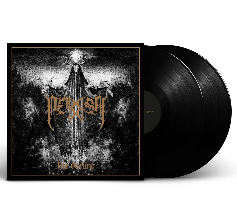 PERISH · The Decline | BLACK 2LP (Black Metal Vinyl)