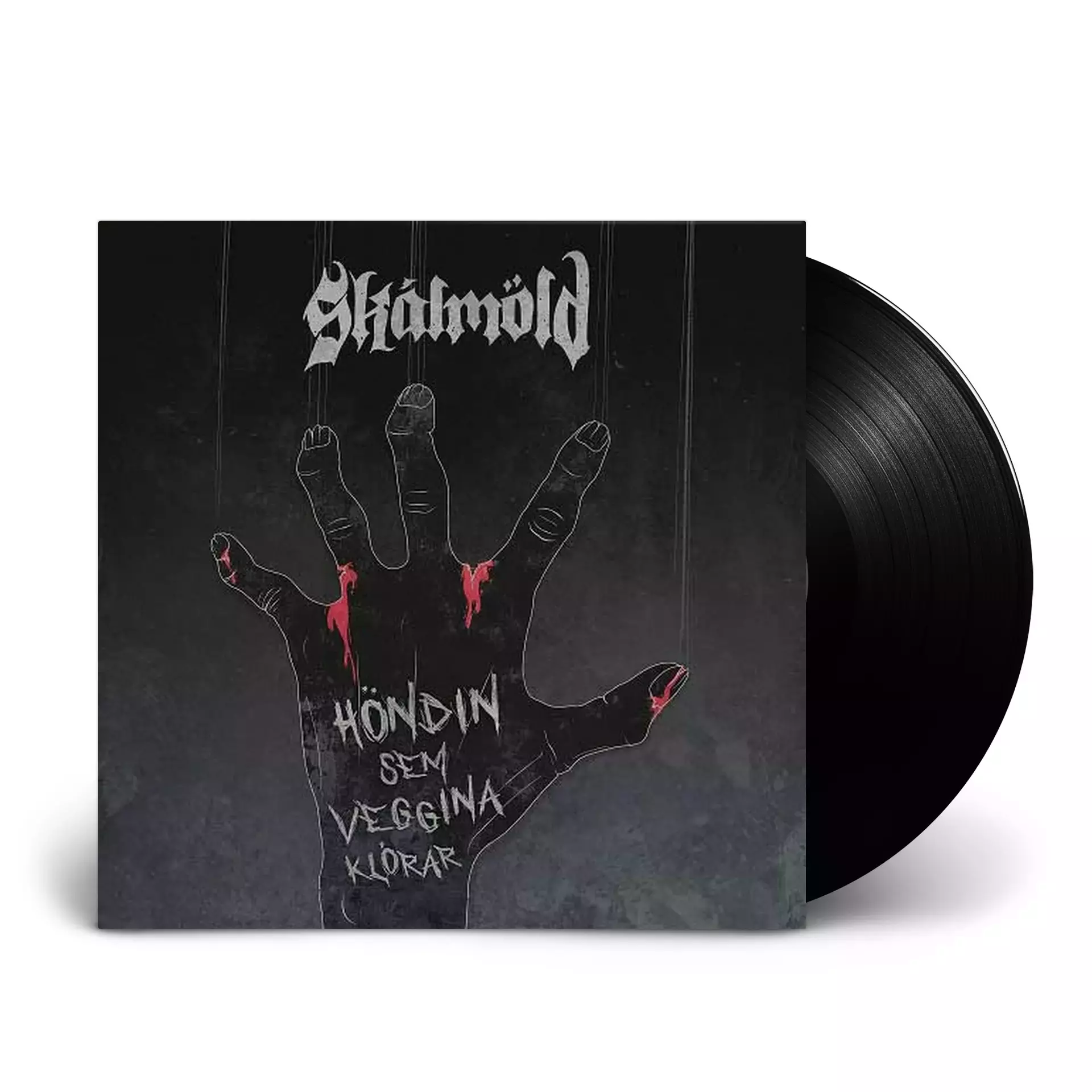 SKÁLMÖLD / OMNIUM GATHERUM - Höndin sem veggina klórar / Blade Reflections · BLACK 7" (Viking Metal/Folk Metal Vinyl)