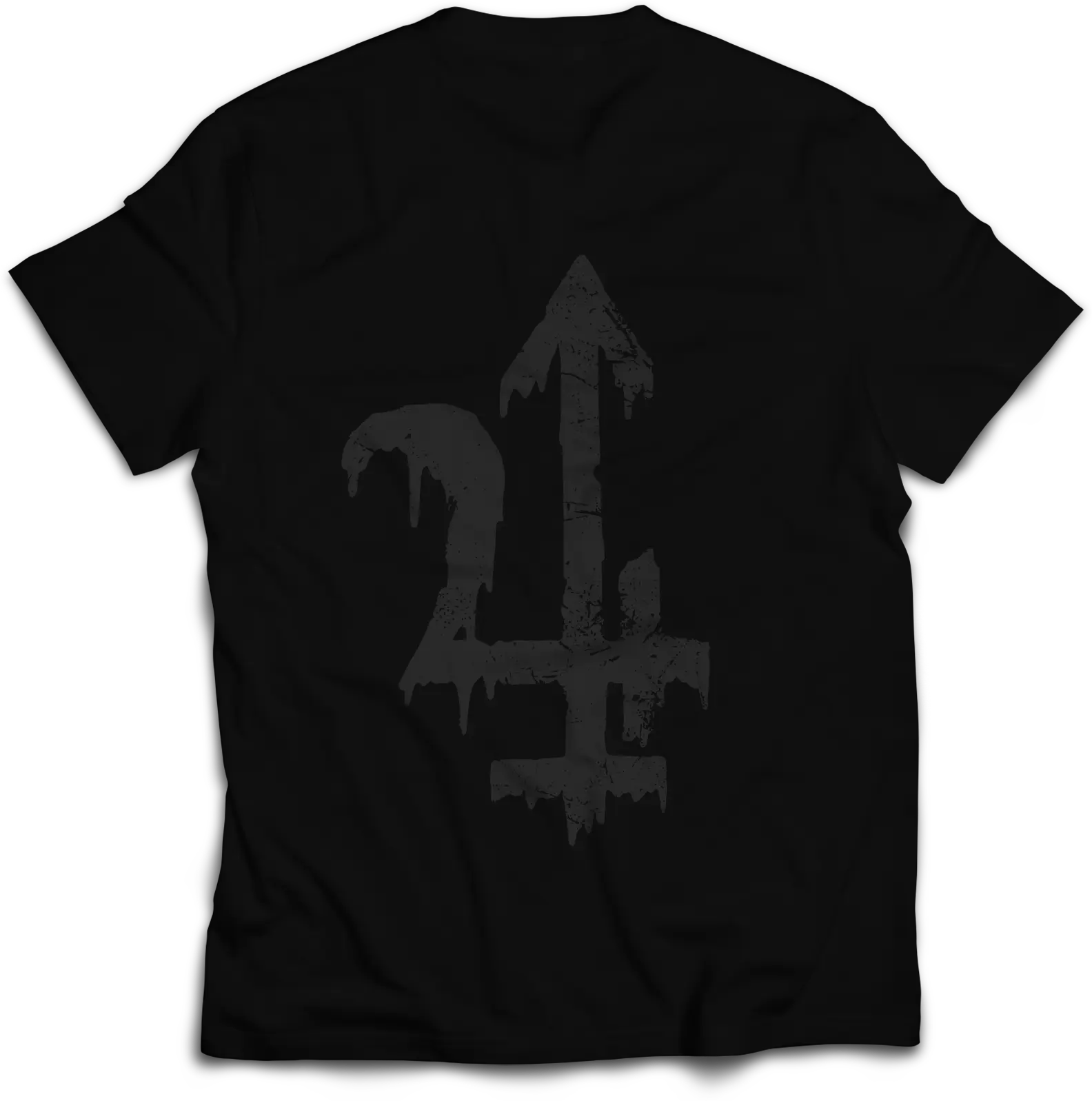 THRONEHAMMER - Sigil Logo Dark [T-SHIRT] (Doom Metal/Epic Metal/Death Metal/Heavy Metal Clothes) · Picture 2