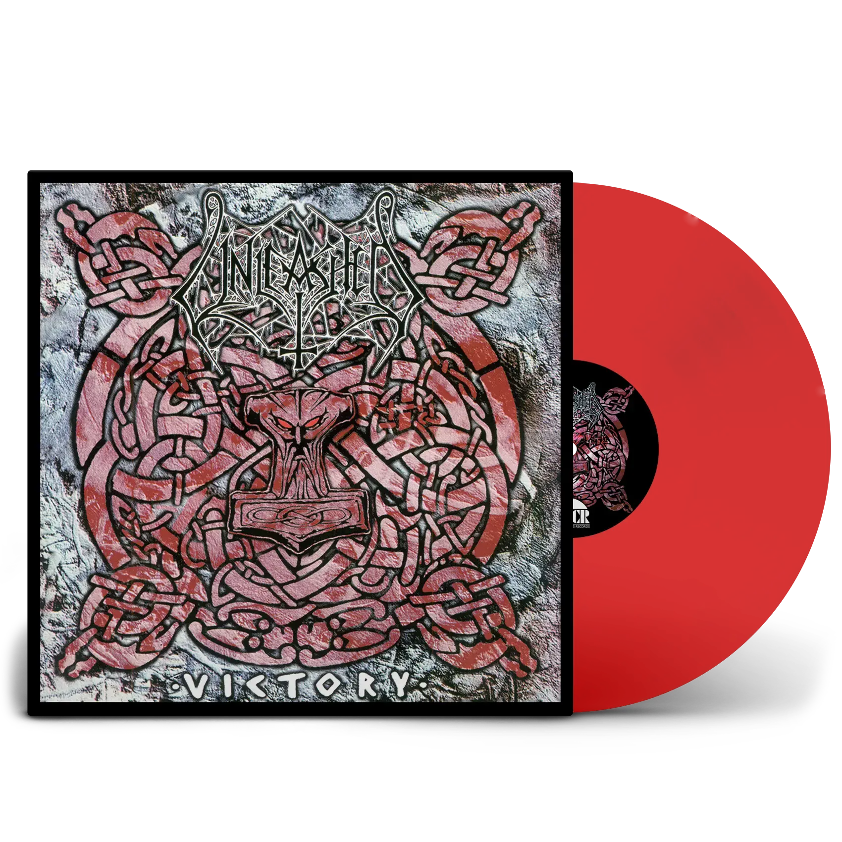 UNLEASHED · Victory | TRANSPARENT RED LP (Death Metal Vinyl)