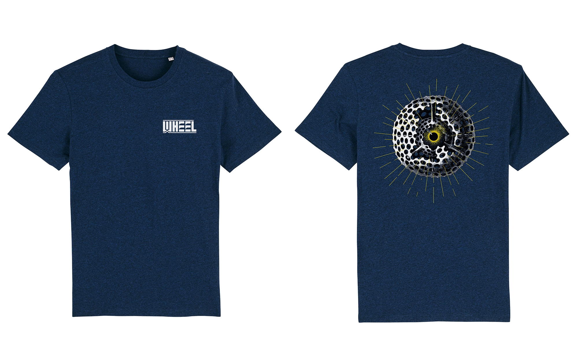 WHEEL - Charismatic Leaders [T-SHIRT HEATHER NAVY]