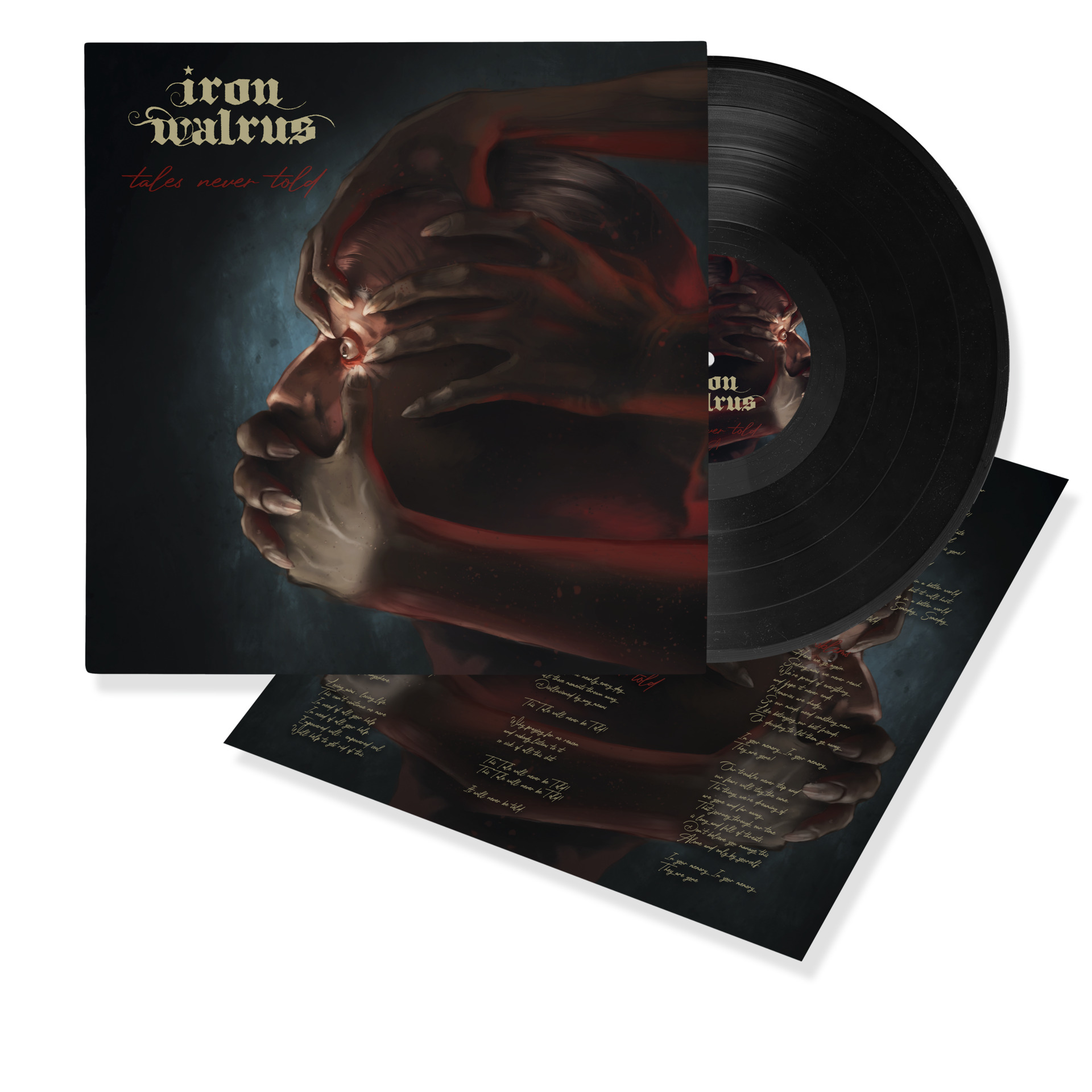 IRON WALRUS - Tales Never Told · BLACK LP