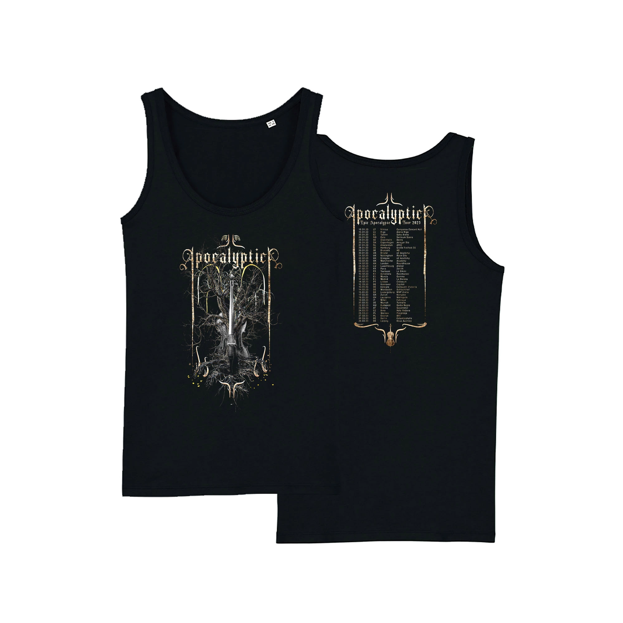 APOCALYPTICA - Epic Apocalypse Tour 2023 [TANKTOP]