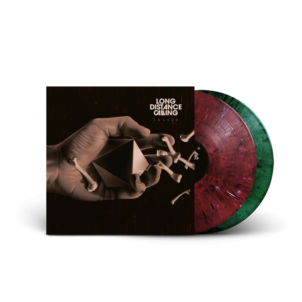 LONG DISTANCE CALLING - Eraser · RECYCLED DOUBLE VINYL (Progressive Rock Vinyl)