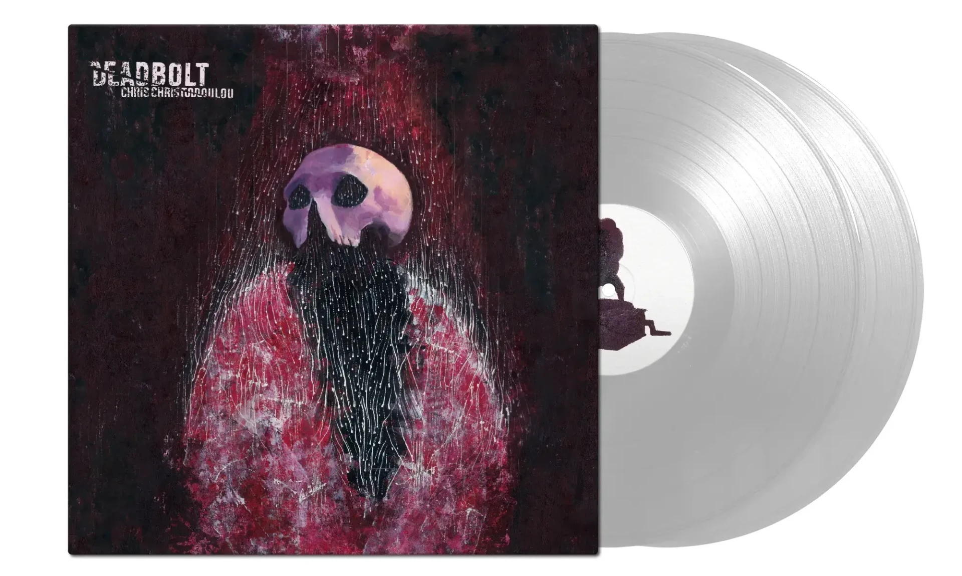 CHRIS CHRISTODOULOU - Deadbolt - Official Soundtrack · WHITE 2LP (Soundtrack Vinyl)