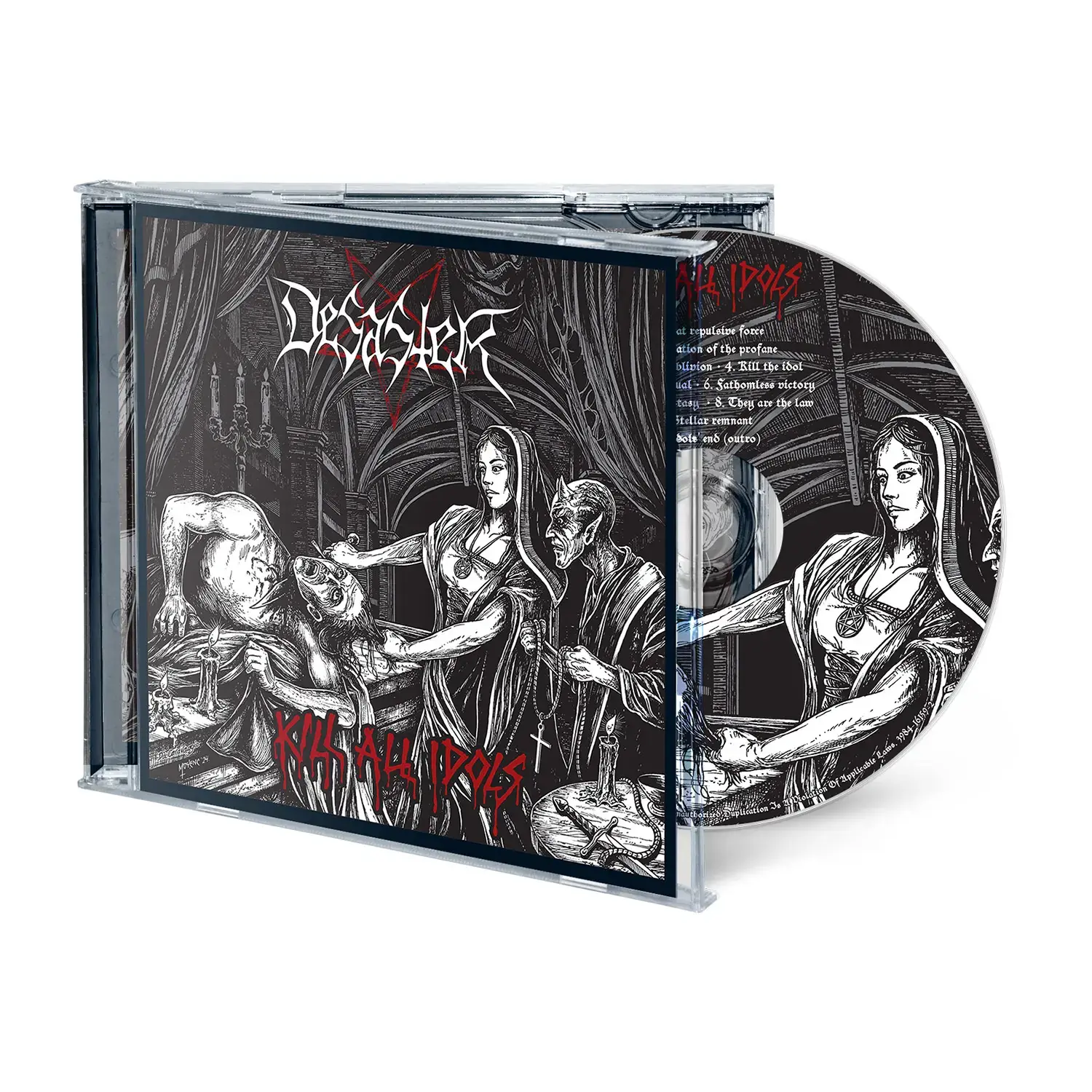 DESASTER · Kill All Idols | CD (Black Metal/Thrash Metal CDs) · Bild 2