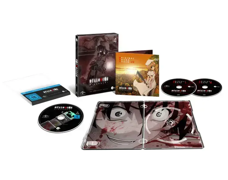 HIGURASHI · Higurashi Vol.4 | BRA+CD (Animation/Anime DVDBluRay)