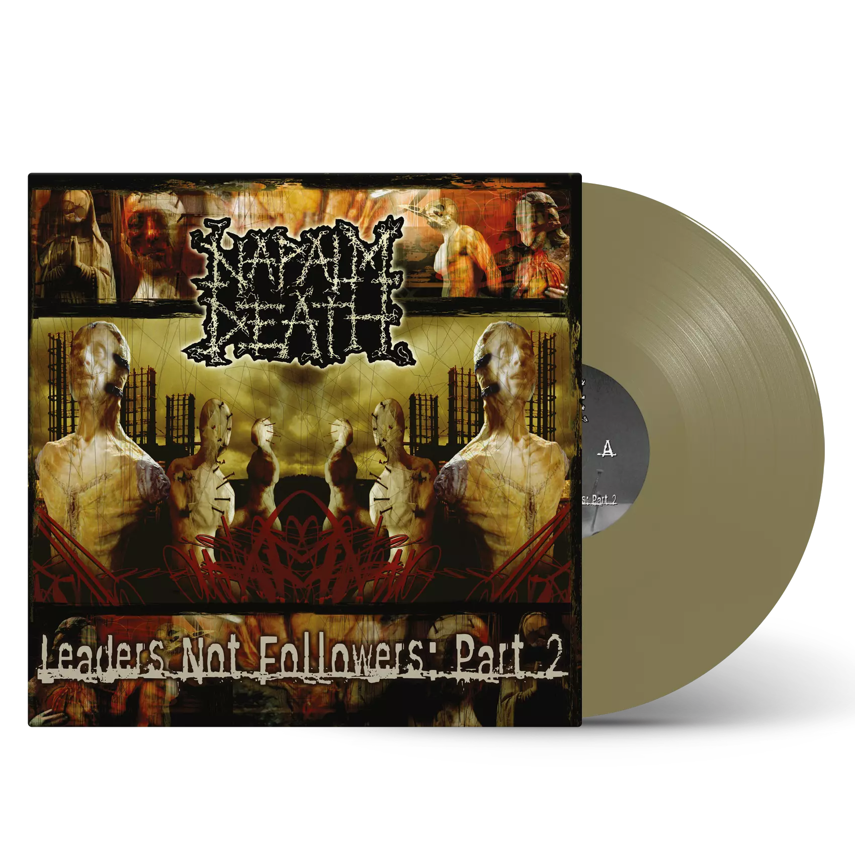 NAPALM DEATH · Leaders Not Followers: Part 2 | GOLDEN LP (Grindcore Vinyl)