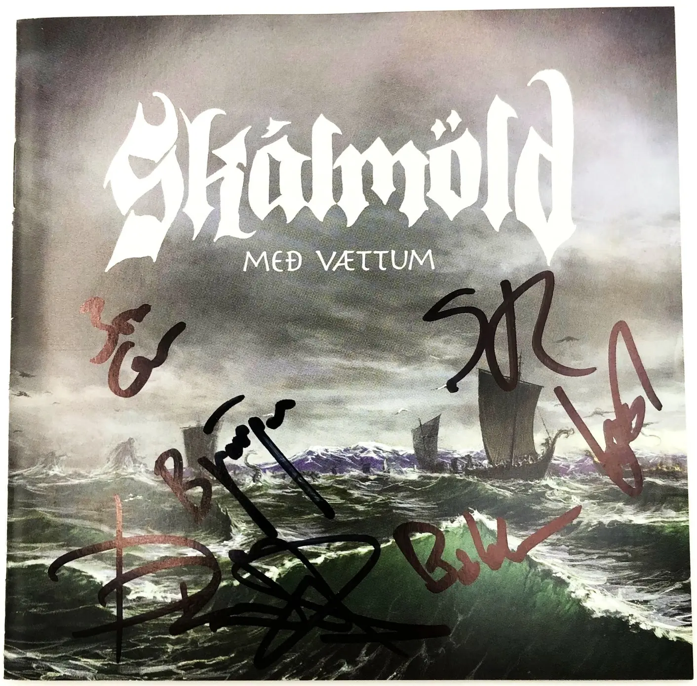 SKÁLMÖLD · Med Vaettum (SIGNED) | CD (Viking Metal CDs)