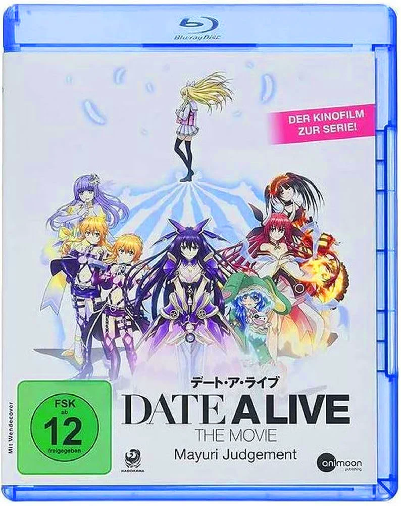 DATE A LIVE · Date A Live - The Movie | BLU-RAY (Animation/Anime DVDBluRay)