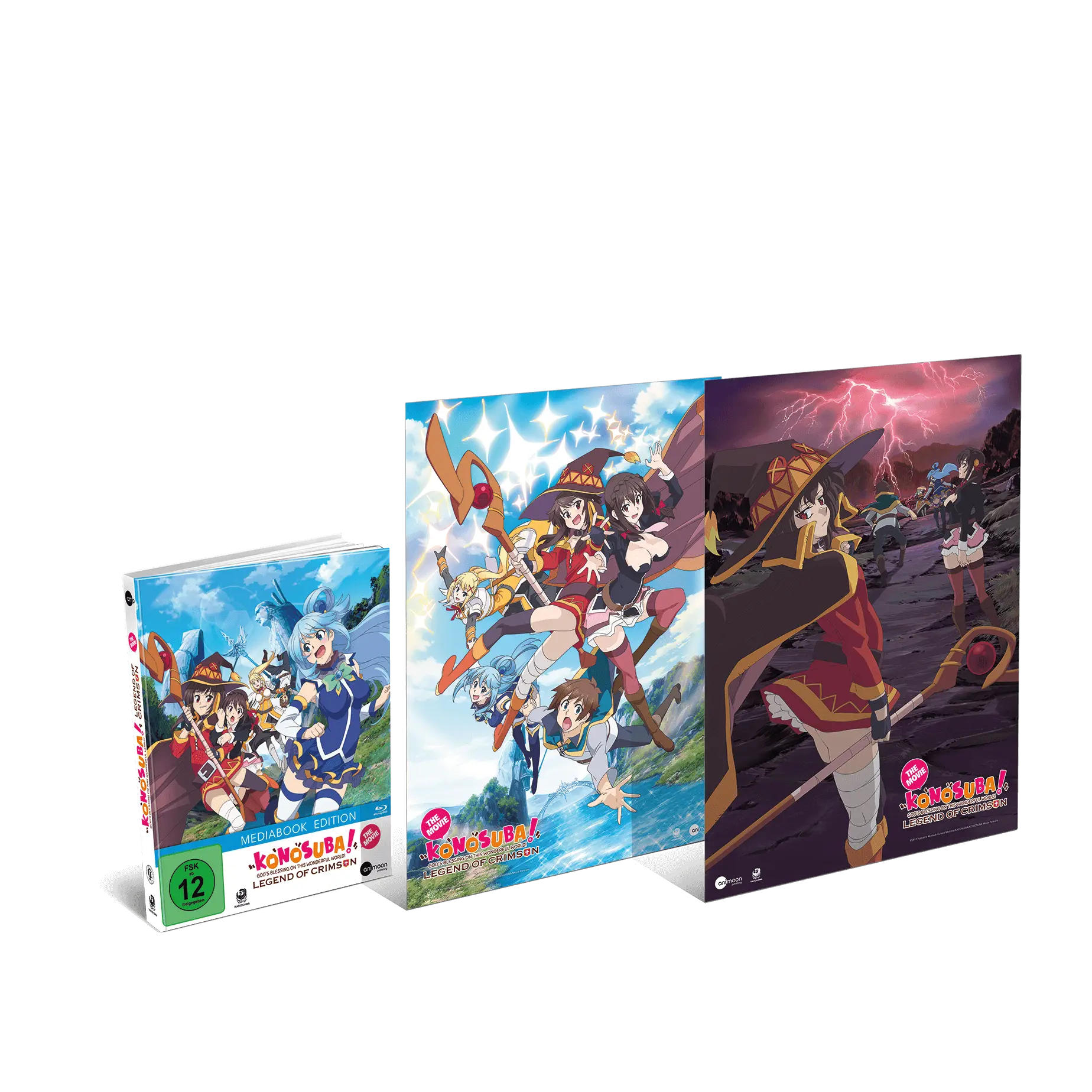 KONOSUBA · KonoSuba - The Movie - Limited Media Book | DVD (Animation/Anime DVDBluRay) · Bild 2
