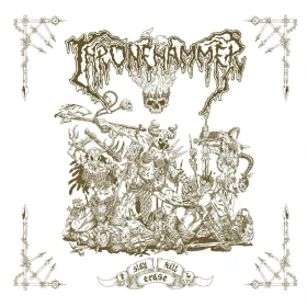 THRONEHAMMER · Slay | Kill | Erase | BLACK 2LP (Doom Metal/Epic Metal/Death Metal/Heavy Metal Vinyl) · Picture 1
