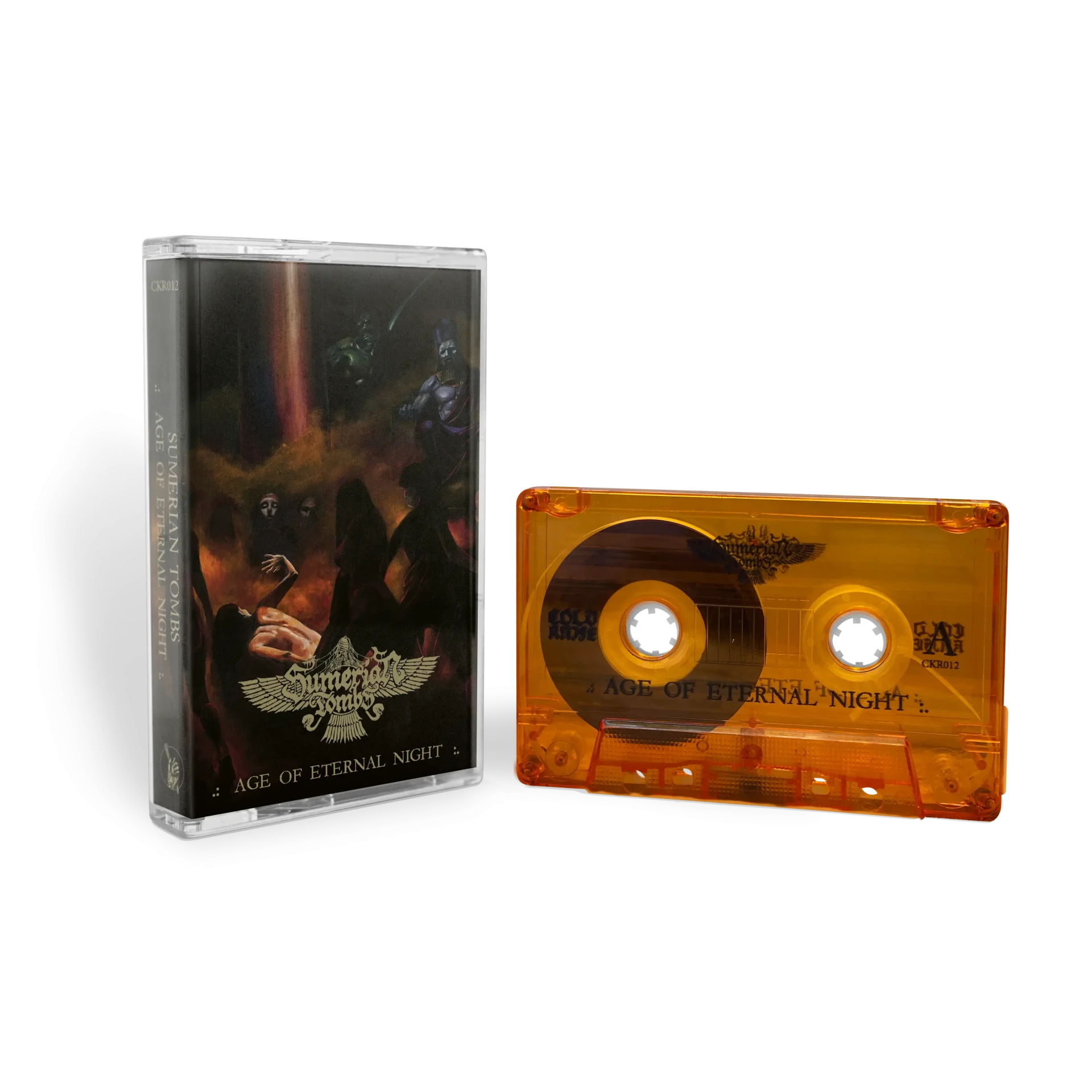 SUMERIAN TOMBS · Age of Eternal Night | ORANGE YELLOW TAPE (Black Metal/Death Metal Tapes)