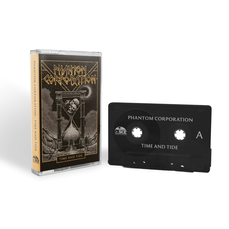 Phantom Corporation · Time And Tide | Black Transparent Tape