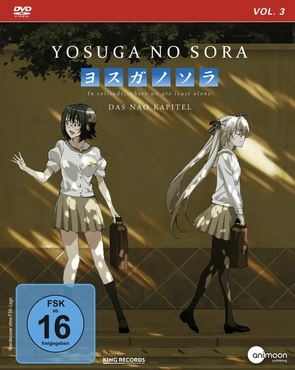 YOSUGA NO SORA · Yosuga No Sora - Vol.3 | DVD (Animation/Anime DVDBluRay)