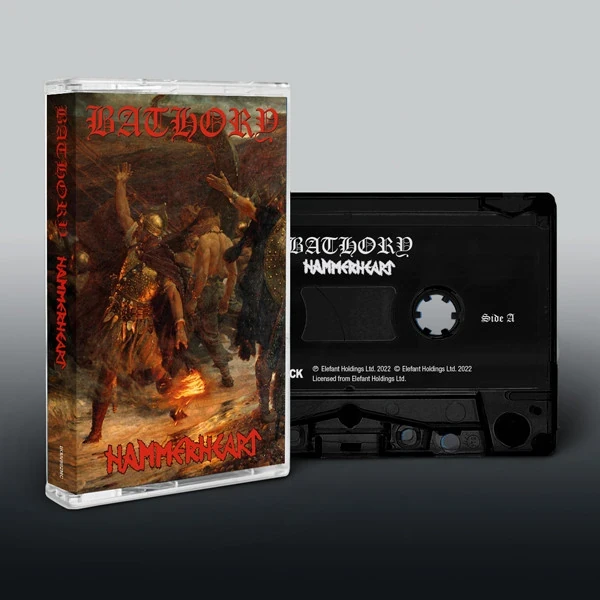 BATHORY · Hammerheart | BLACK TAPE (Black Metal Tapes)