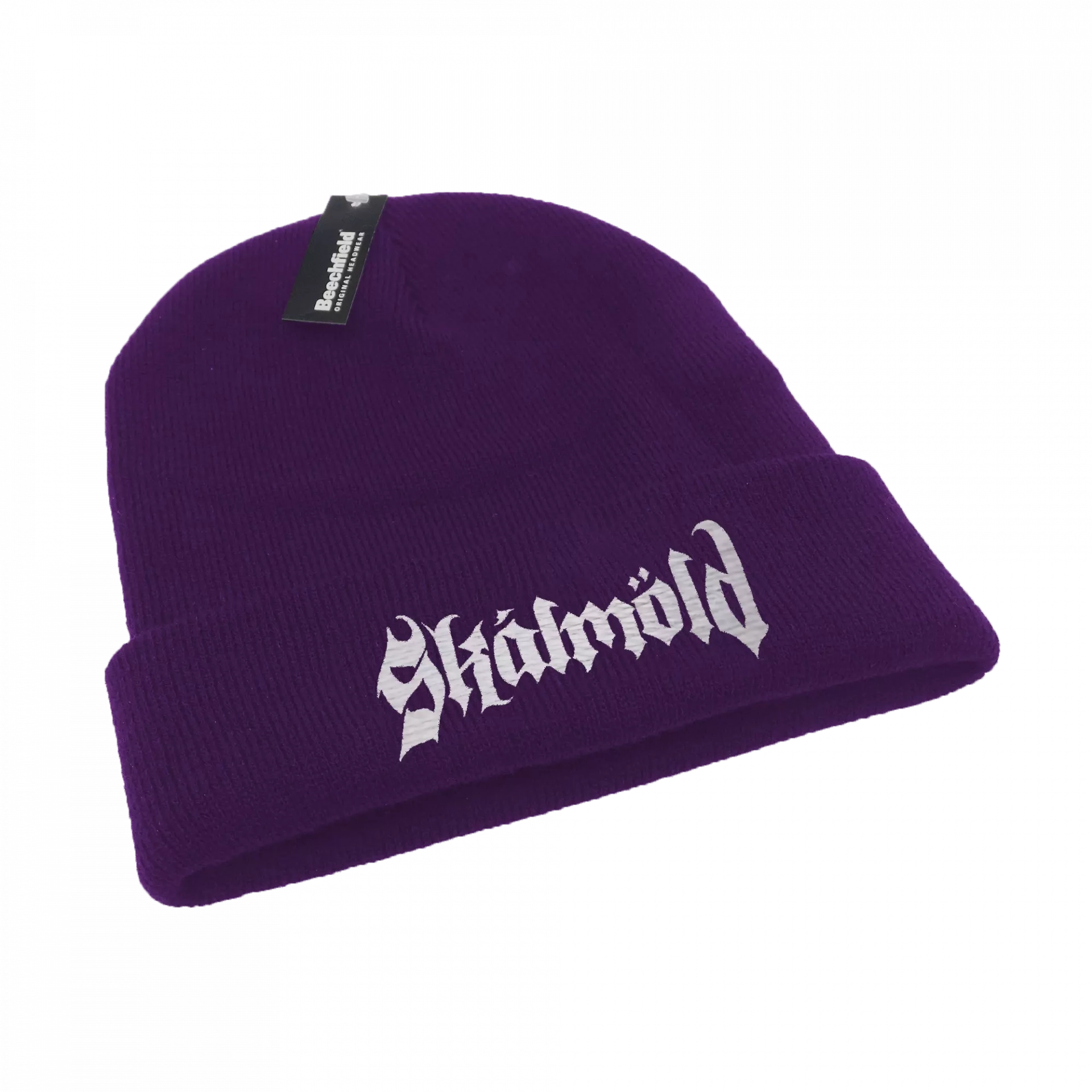 SKALMÖLD - Logo · PURPLE BEANIE (Viking Metal/Folk Metal Clothes)