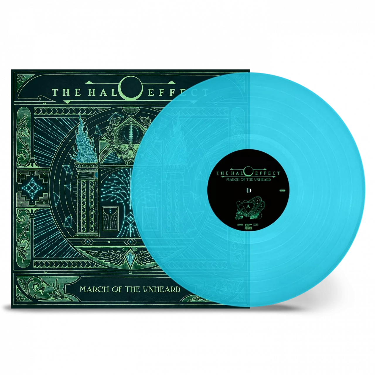 THE HALO EFFECT - March Of The Unheard · TRANSPARENT CURACAO LP