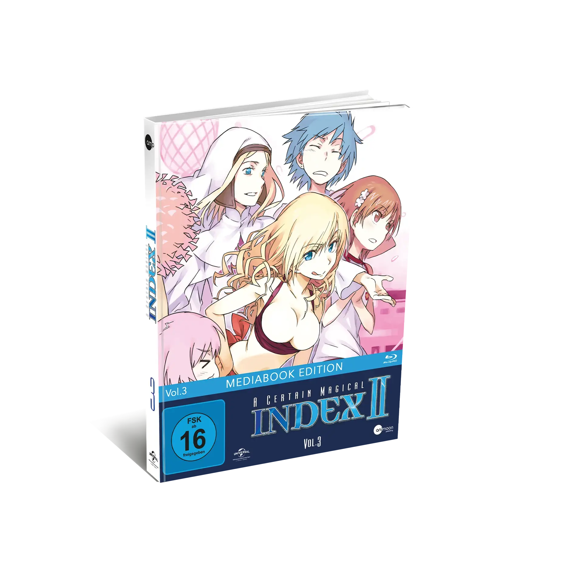 A CERTAIN MAGICAL INDEX II · A Certain Magical Index II Vol.3 - Limited Media Book | BLU-RAY (Animation/Anime DVDBluRay)
