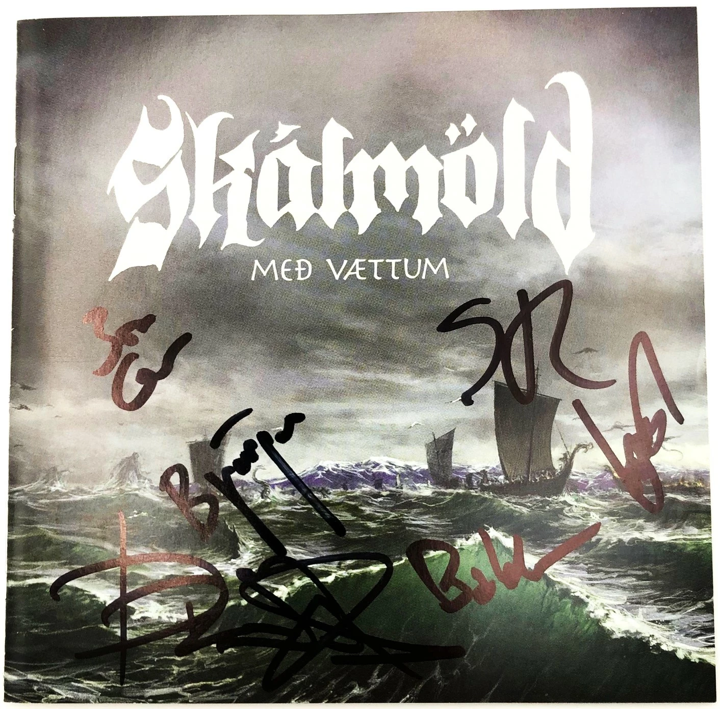 SKÁLMÖLD · Med Vaettum (SIGNED) | CD (Viking Metal CDs)