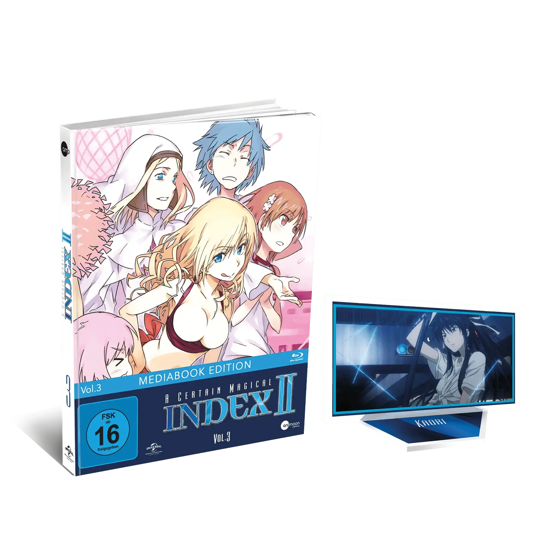 A CERTAIN MAGICAL INDEX II · A Certain Magical Index II Vol.3 - Limited Media Book | DVD (Animation/Anime DVDBluRay) · Bild 2