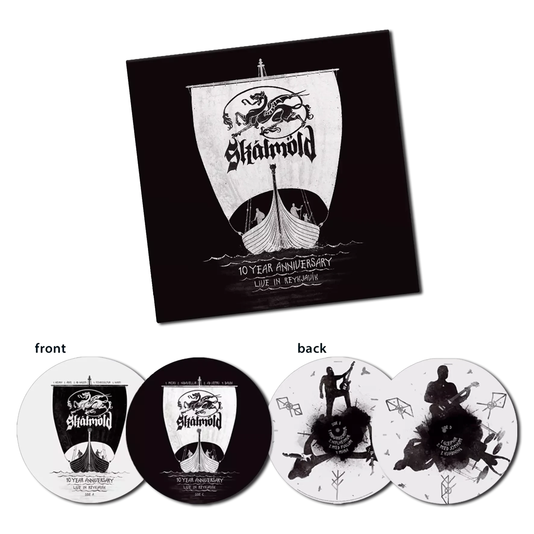 SKÁLMÖLD · 10 Year Anniversary - Live in Reykjavík | PICTURE DLP (Viking Metal/Folk Metal Vinyl)