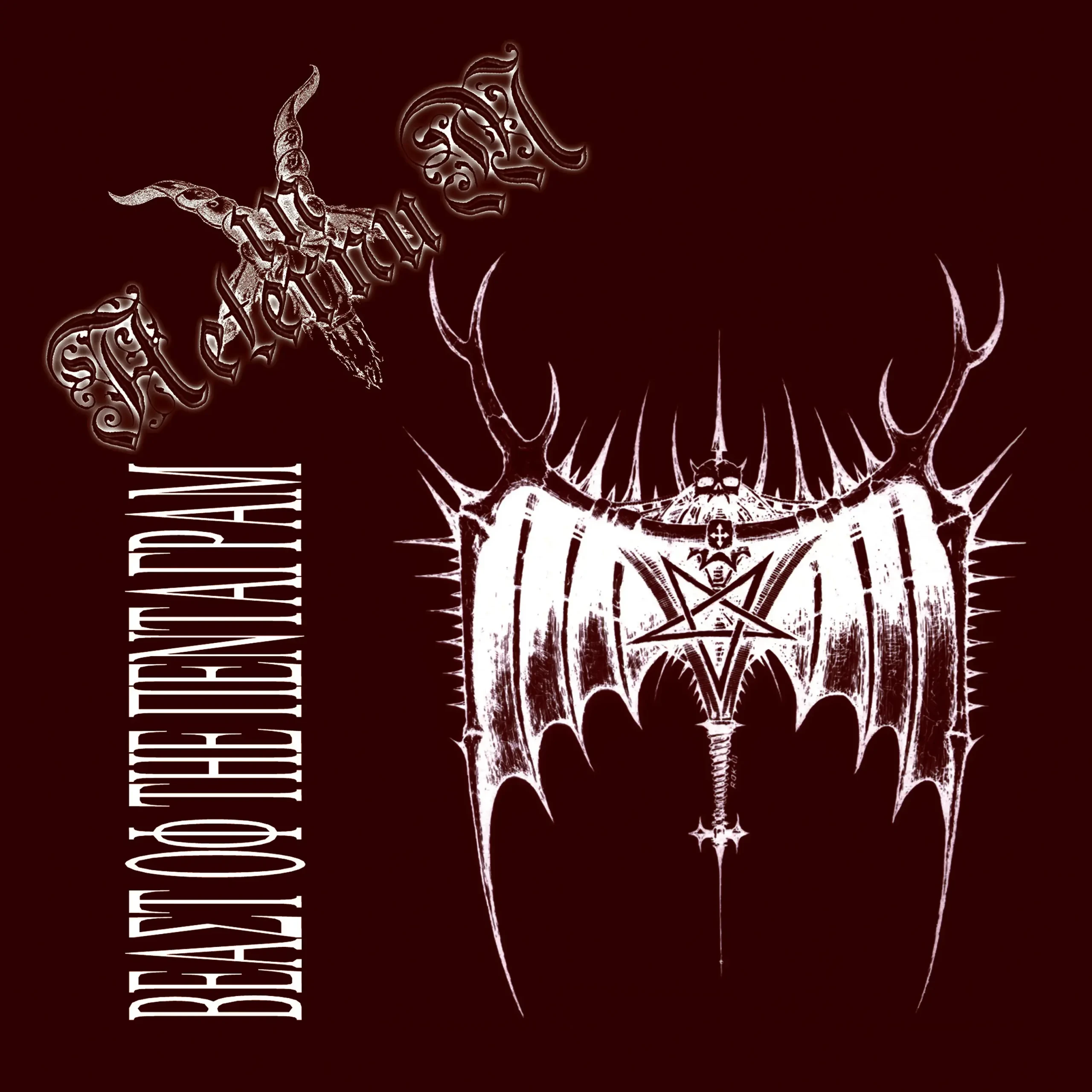 IN AETERNUM · Beast of the Pentagram | BLACK 10" MLP (Black Metal Vinyl) · Picture 1