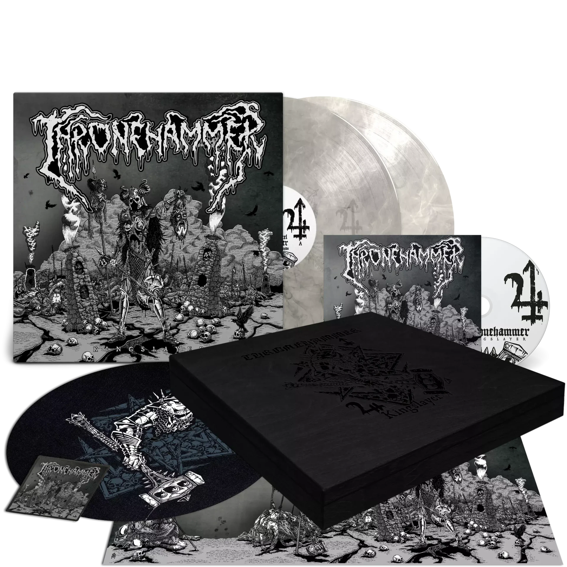 THRONEHAMMER · Kingslayer | EXCLUSIVE BOX SET (Doom Metal/Epic Metal/Death Metal Vinyl)