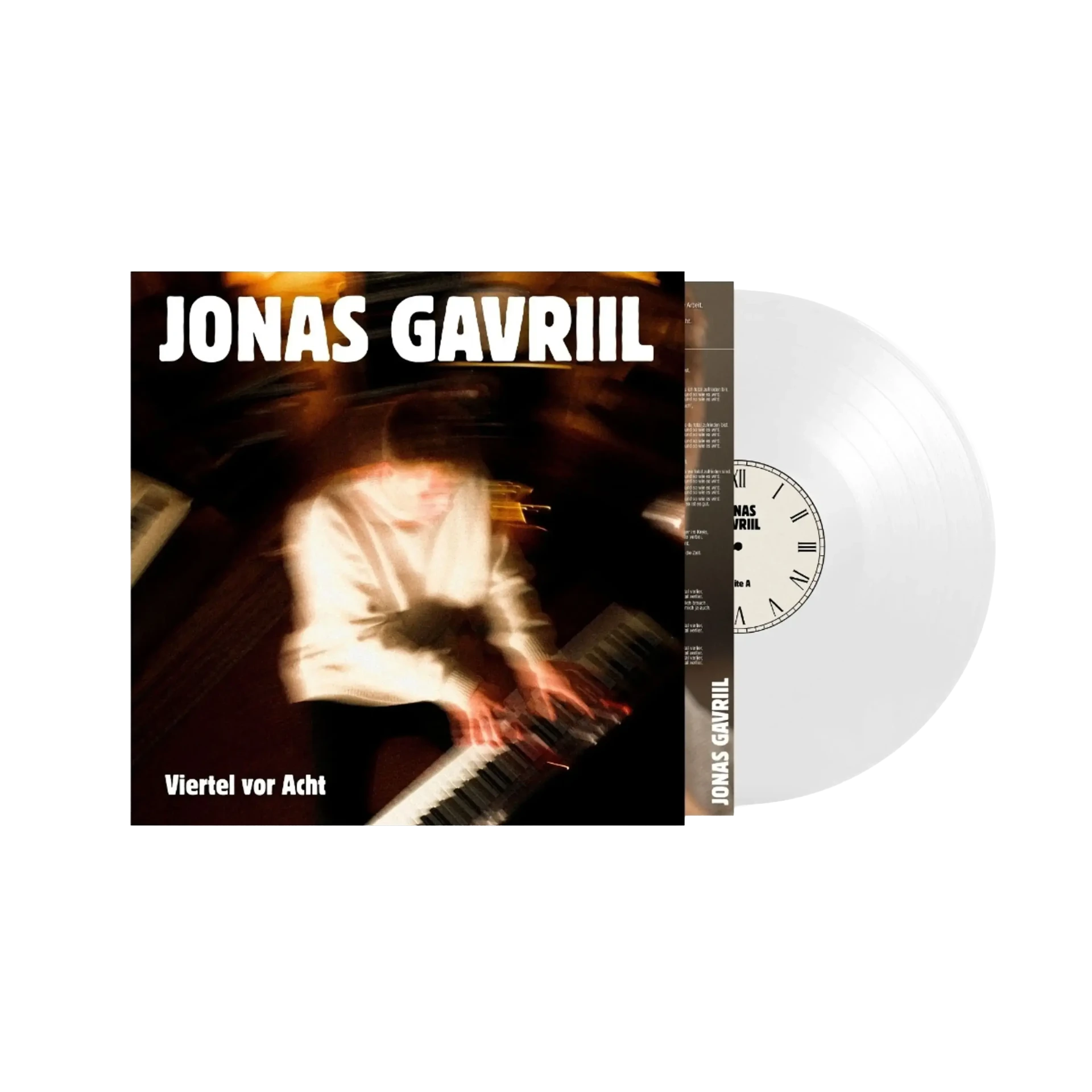 JONAS GAVRIIL · Viertel vor Acht | CLEAR VINYL (Pop Vinyl) · Picture 2