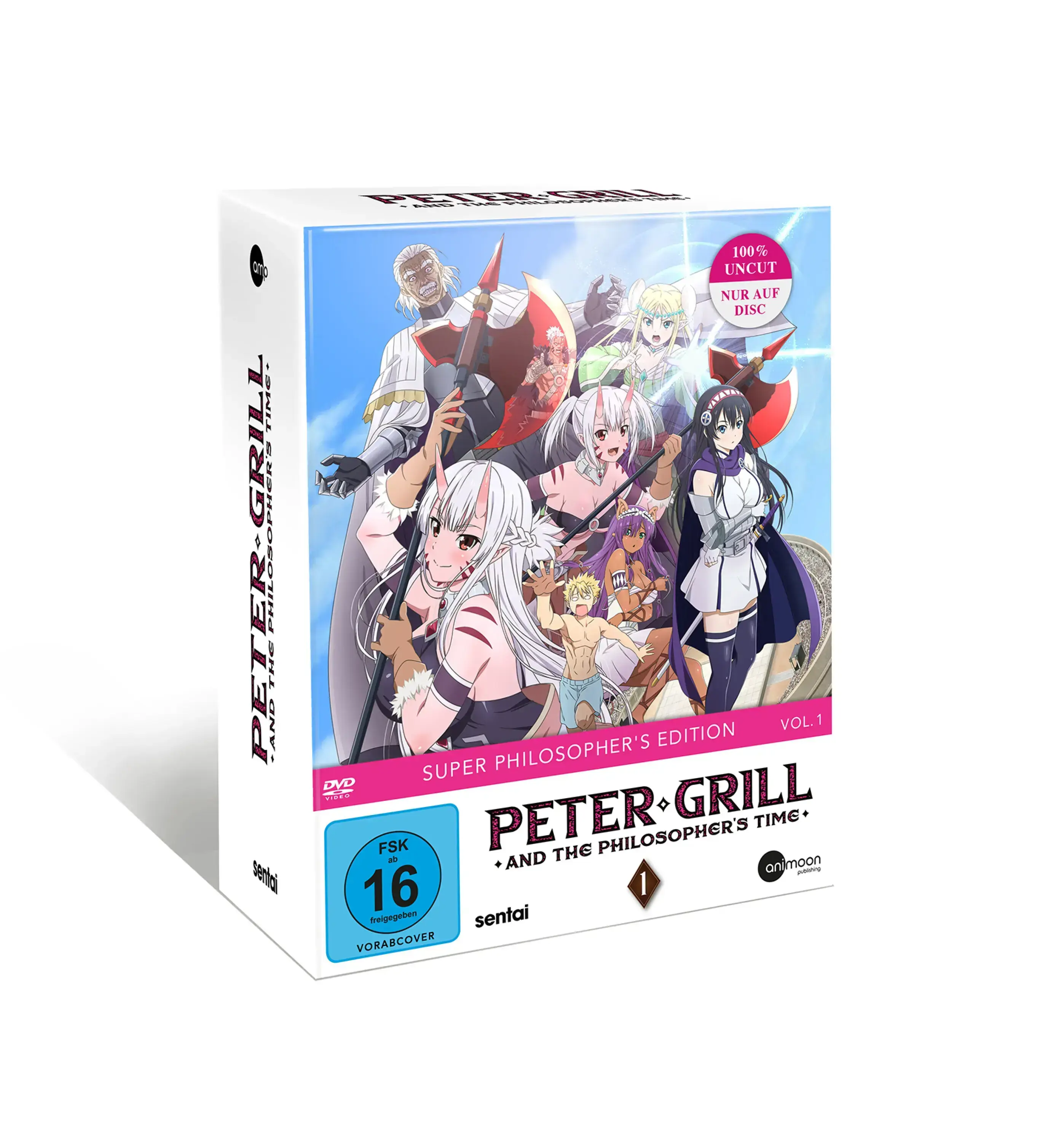 PETER GRILL AND THE PHILOSOPHER'S TIME · Peter Grill And The Philosopher's Time Vol.1 | DVD (Animation/Anime DVDBluRay)