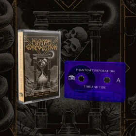 PHANTOM CORPORATION · Time And Tide | TRANSPARENT PURPLE TAPE (Thrash Metal/D-Beat/Death Metal Tapes) · Bild 2