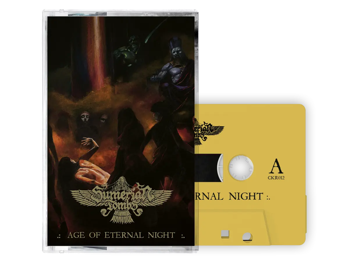 SUMERIAN TOMBS · Age of Eternal Night | ORANGE YELLOW TAPE (Black Metal/Death Metal Tapes) · Picture 2