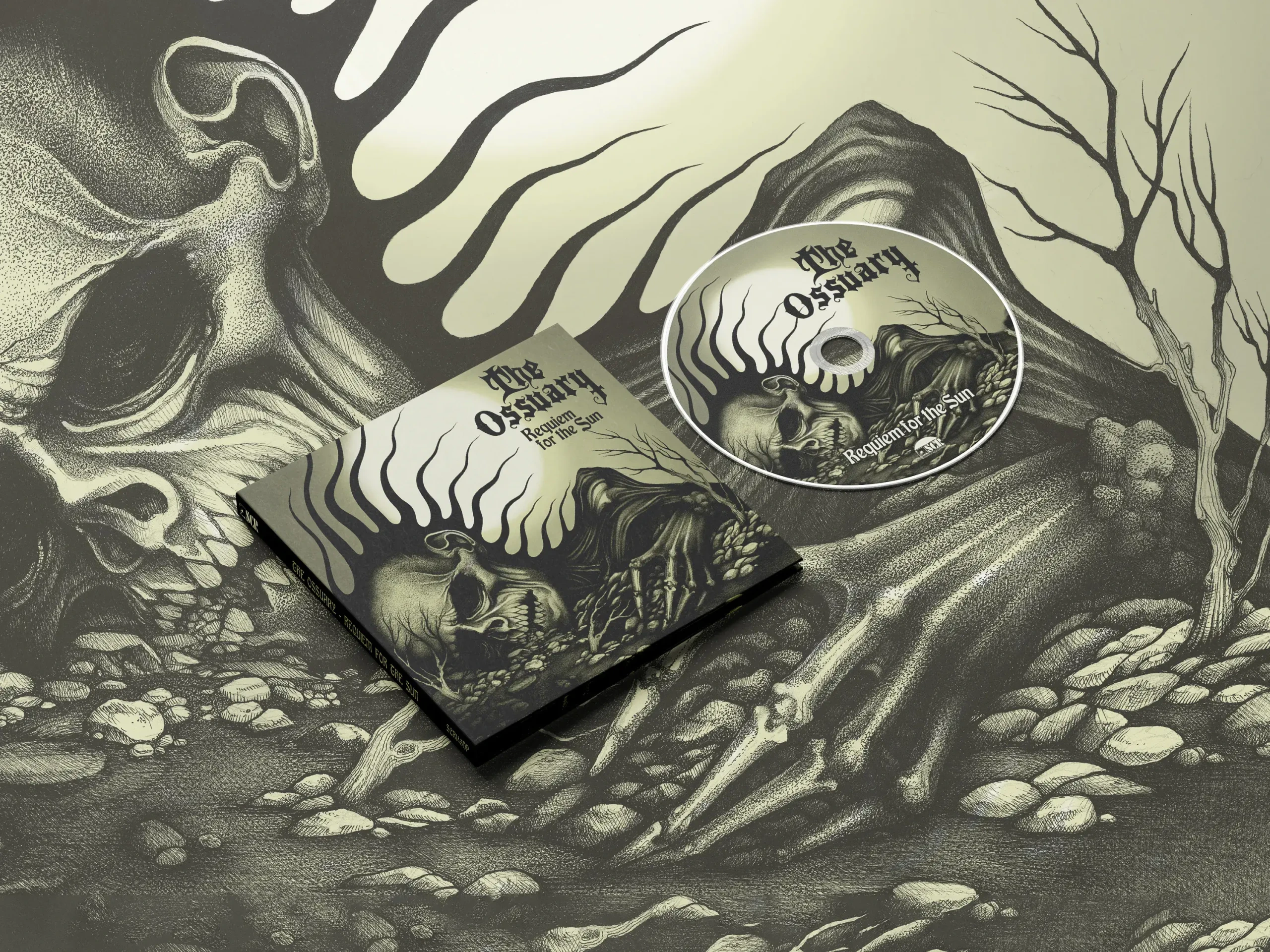 THE OSSUARY · Requiem For The Sun | DIGIPAK CD (Doom Metal/Doom Rock/Occult Rock CDs) · Picture 2