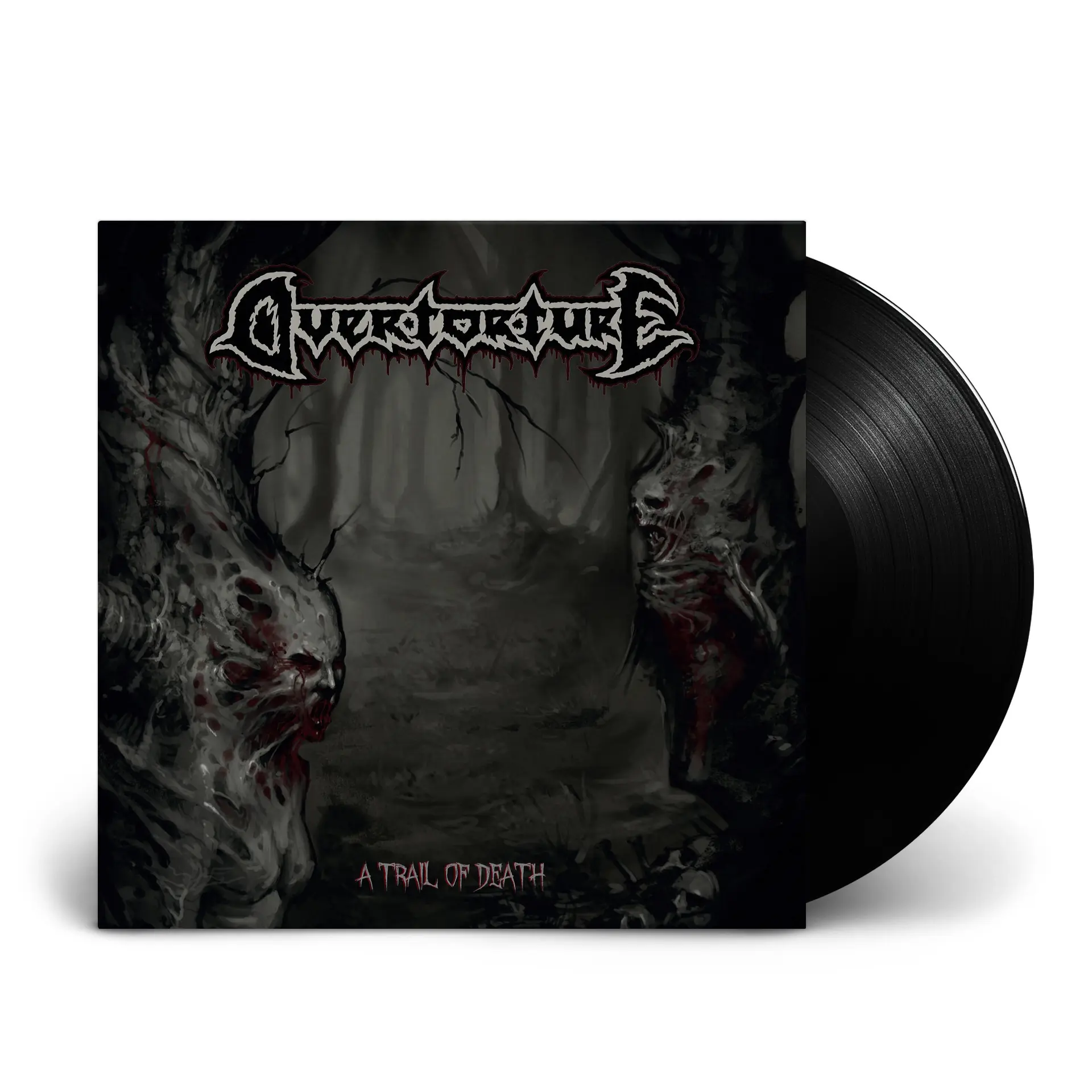 OVERTORTURE · A Trail Of Death | BLACK LP (Death Metal Vinyl)