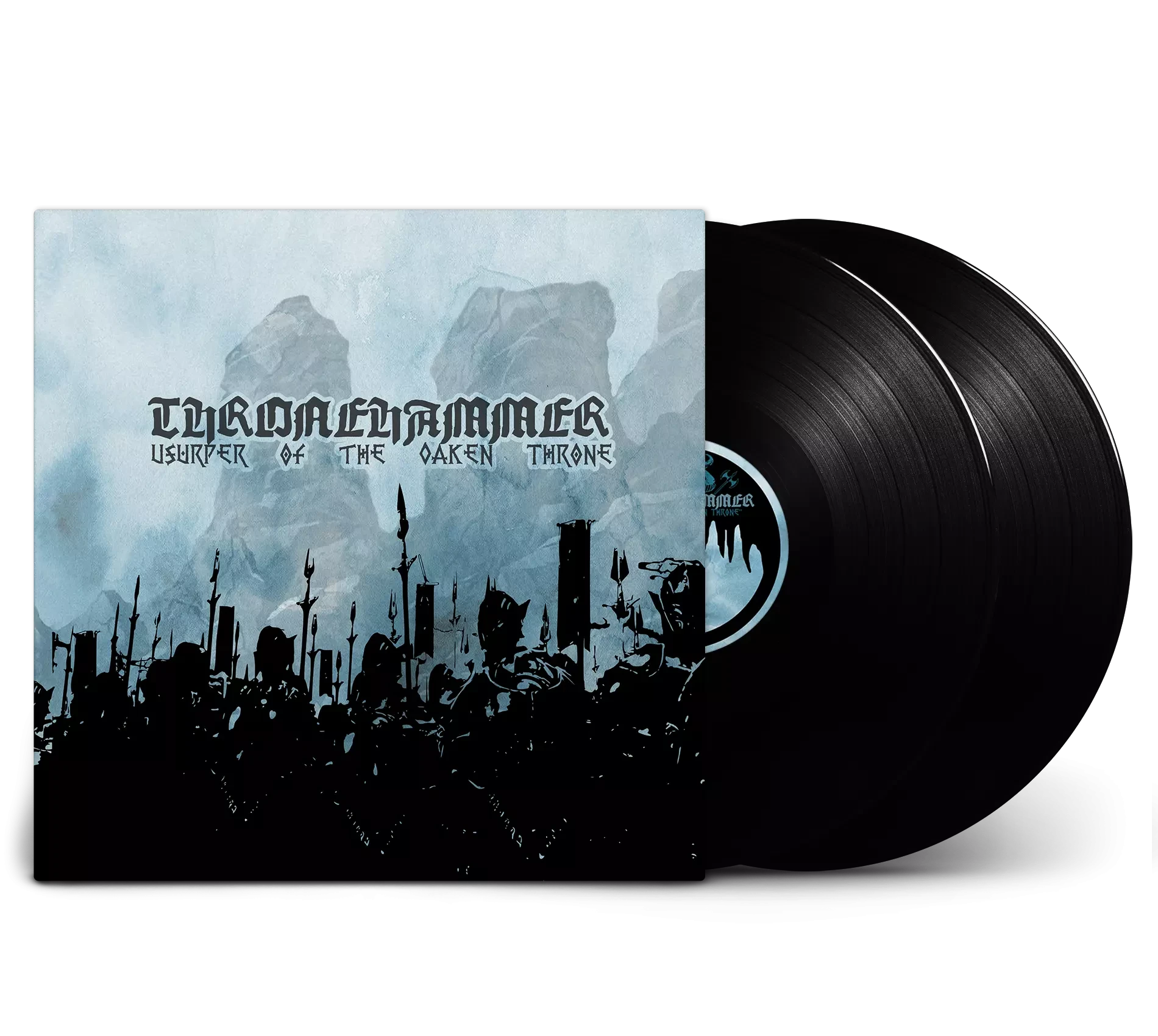 THRONEHAMMER · Usurper of the Oaken Throne | BLACK 2LP (Epic Metal/Doom Metal/Death Metal Vinyl)