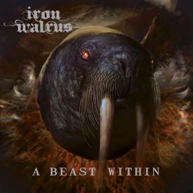 IRON WALRUS · A Beast Within | BLACK LP (Sludge Vinyl) · Picture 1