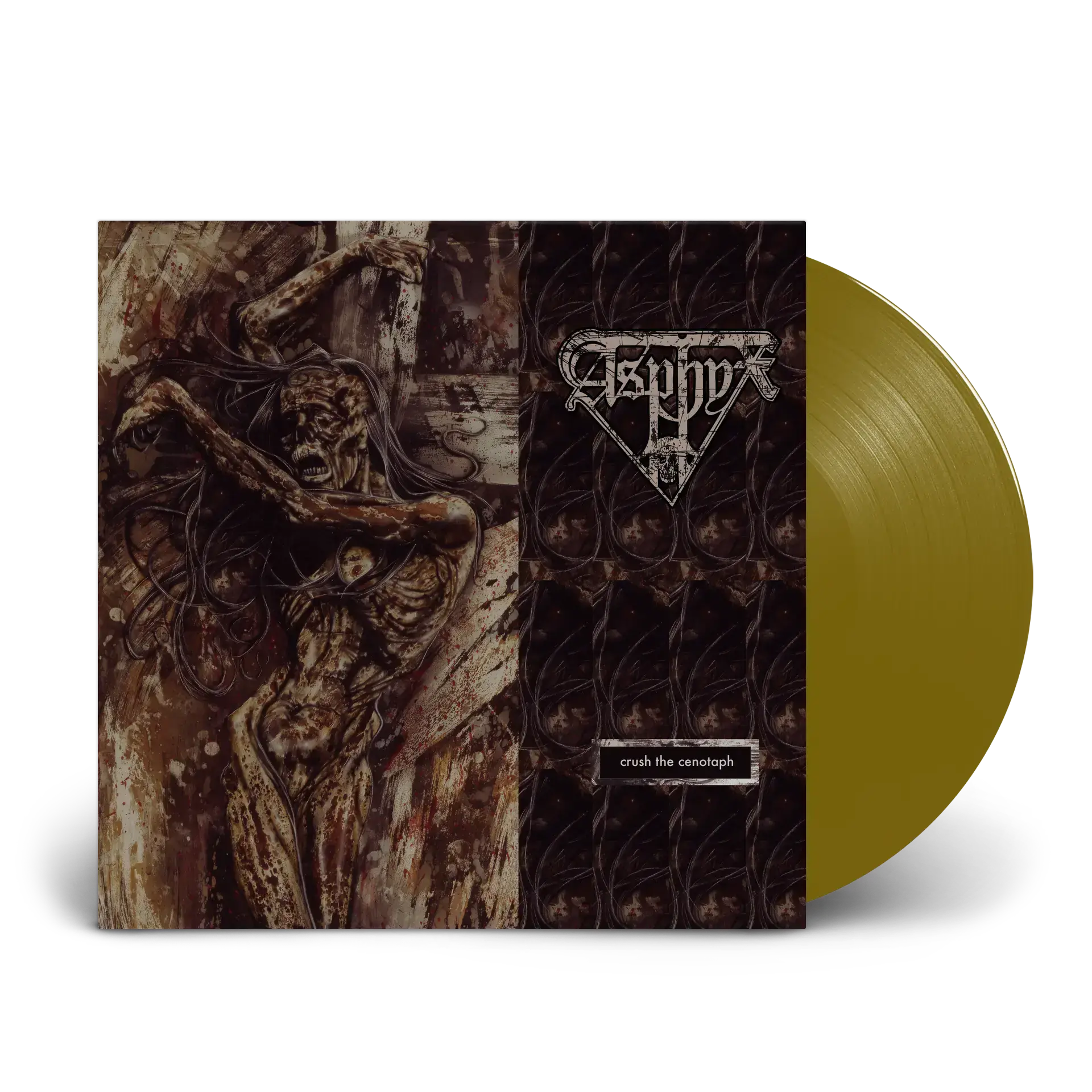 ASPHYX · Crush The Cenotaph | GOLD LP (Death Metal Vinyl)