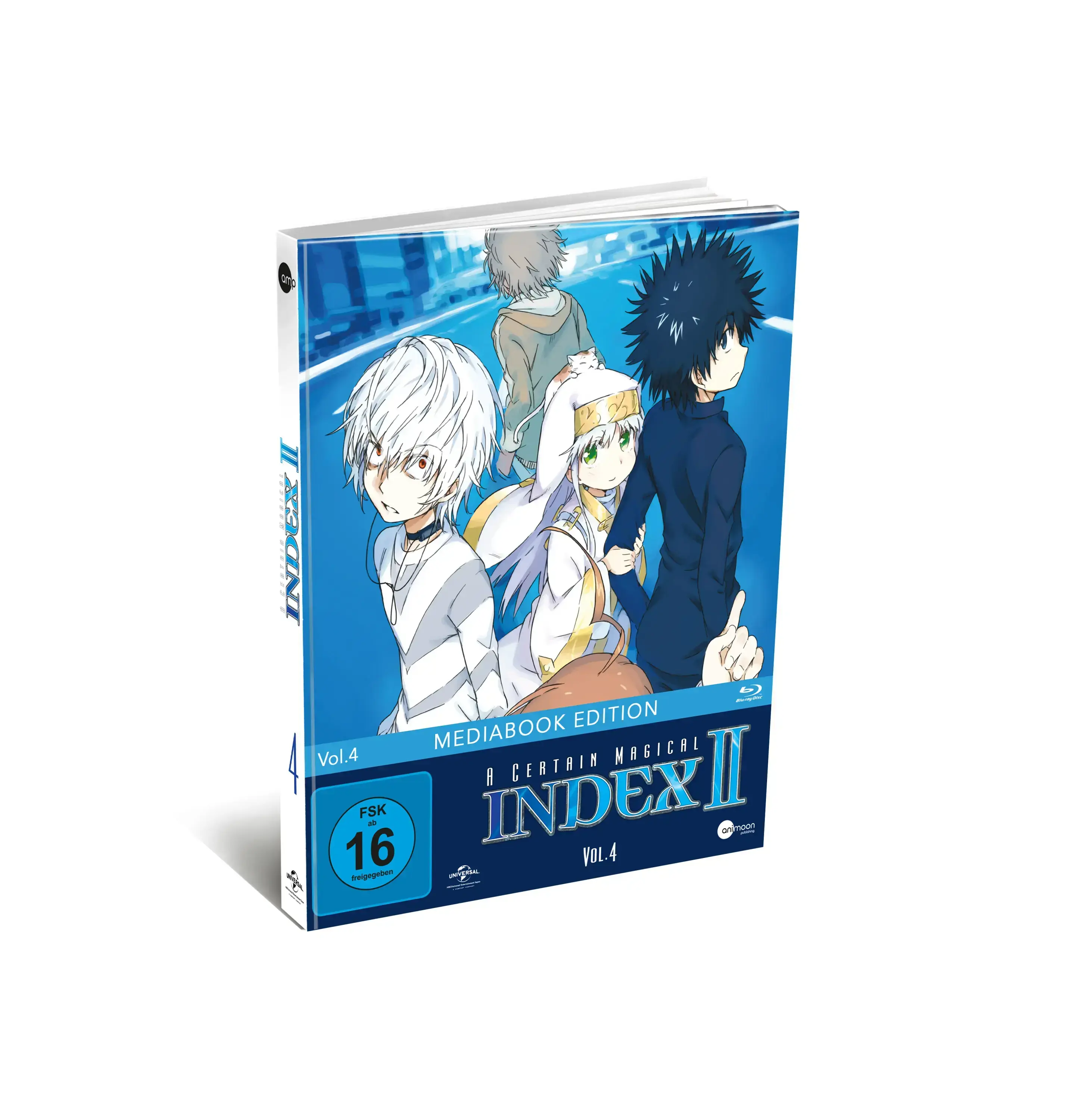 A CERTAIN MAGICAL INDEX II · A Certain Magical Index II Vol.4 | BLU-RAY (Animation/Anime DVDBluRay)