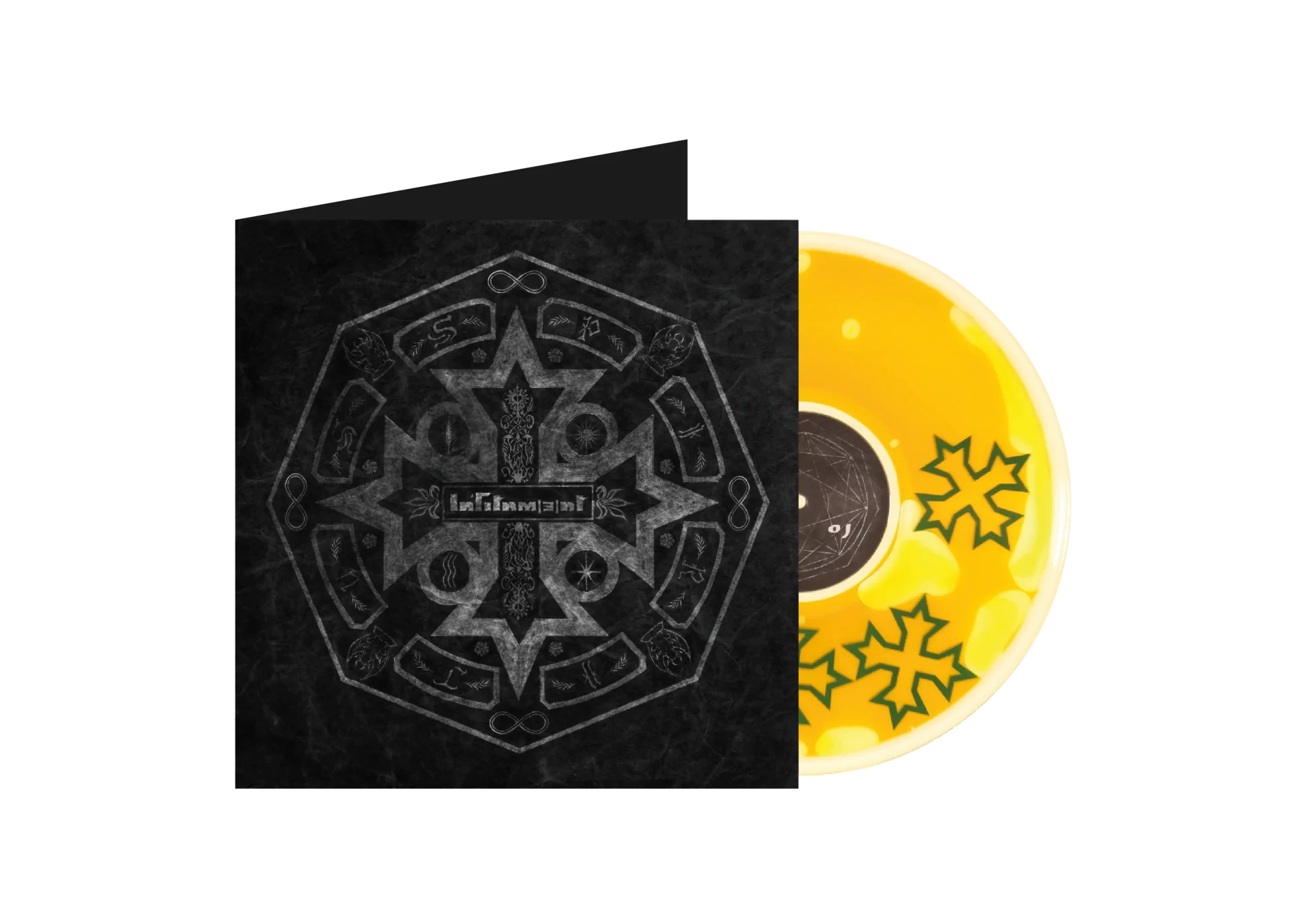 INLITNMENT · Spiritual Warfare | LIQUID FILLED VINYL (Death Metal/Black Metal Vinyl)
