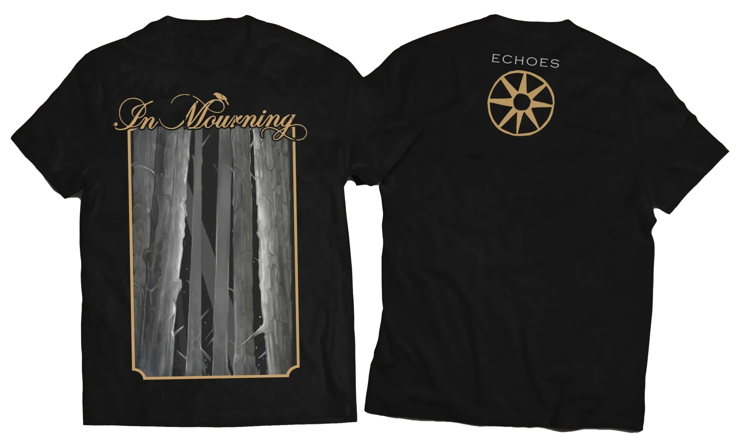 IN MOURNING · Echoes | T-SHIRT (Death Metal/Doom Metal/Progressive Metal Clothes)