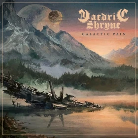 DAEDRIC SHRYNE · Galactic Pain | PURPLE/BLACK MARBLED LP (Heavy Metal Vinyl) · Picture 2