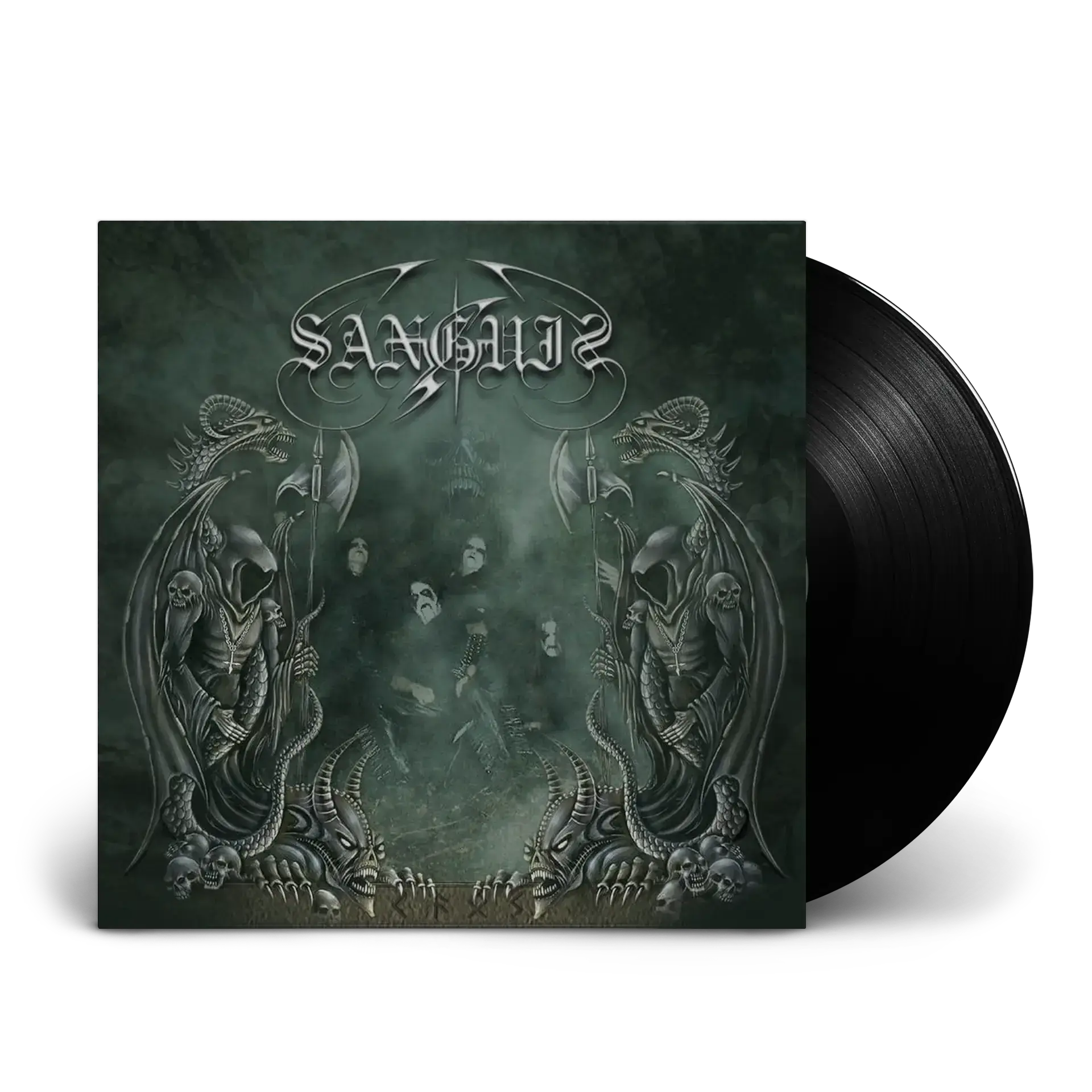 SANGUIS · Chaosgate Guardians | BLACK LP (Black Metal Vinyl)