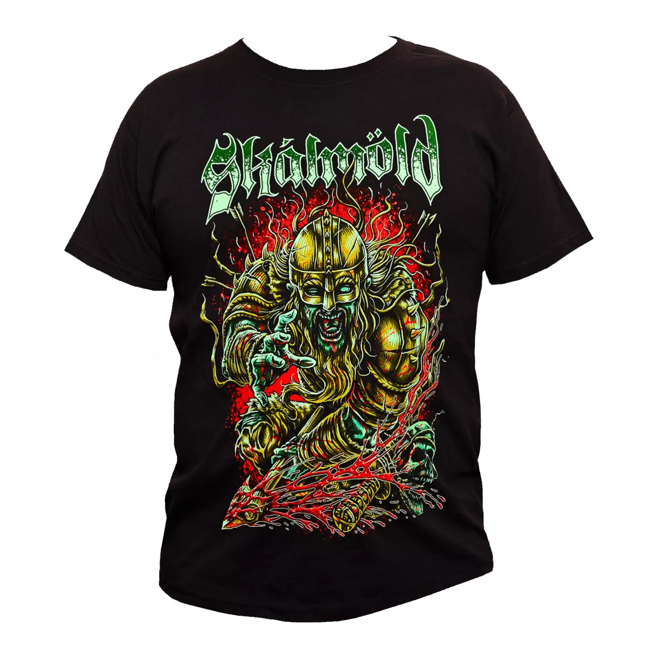 SKÁLMÖLD - Zombie · T-SHIRT (Viking Metal/Folk Metal Clothes)