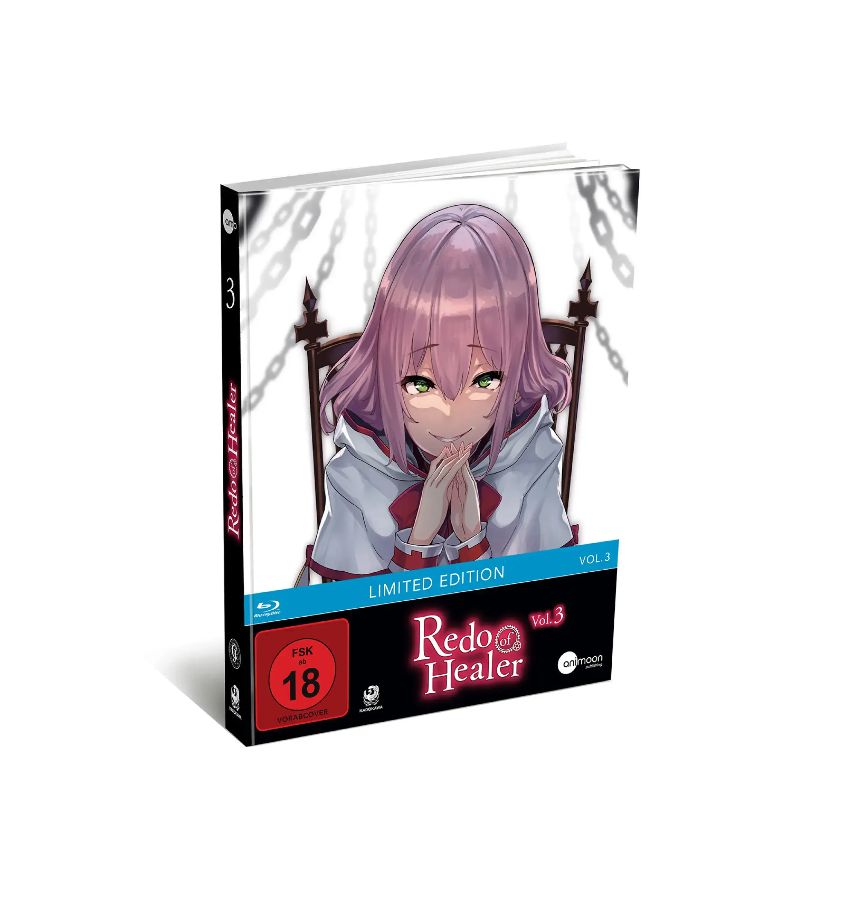 REDO OF HEALER · Redo Of Healer Vol.3 | BLU-RAY (Animation/Anime DVDBluRay)
