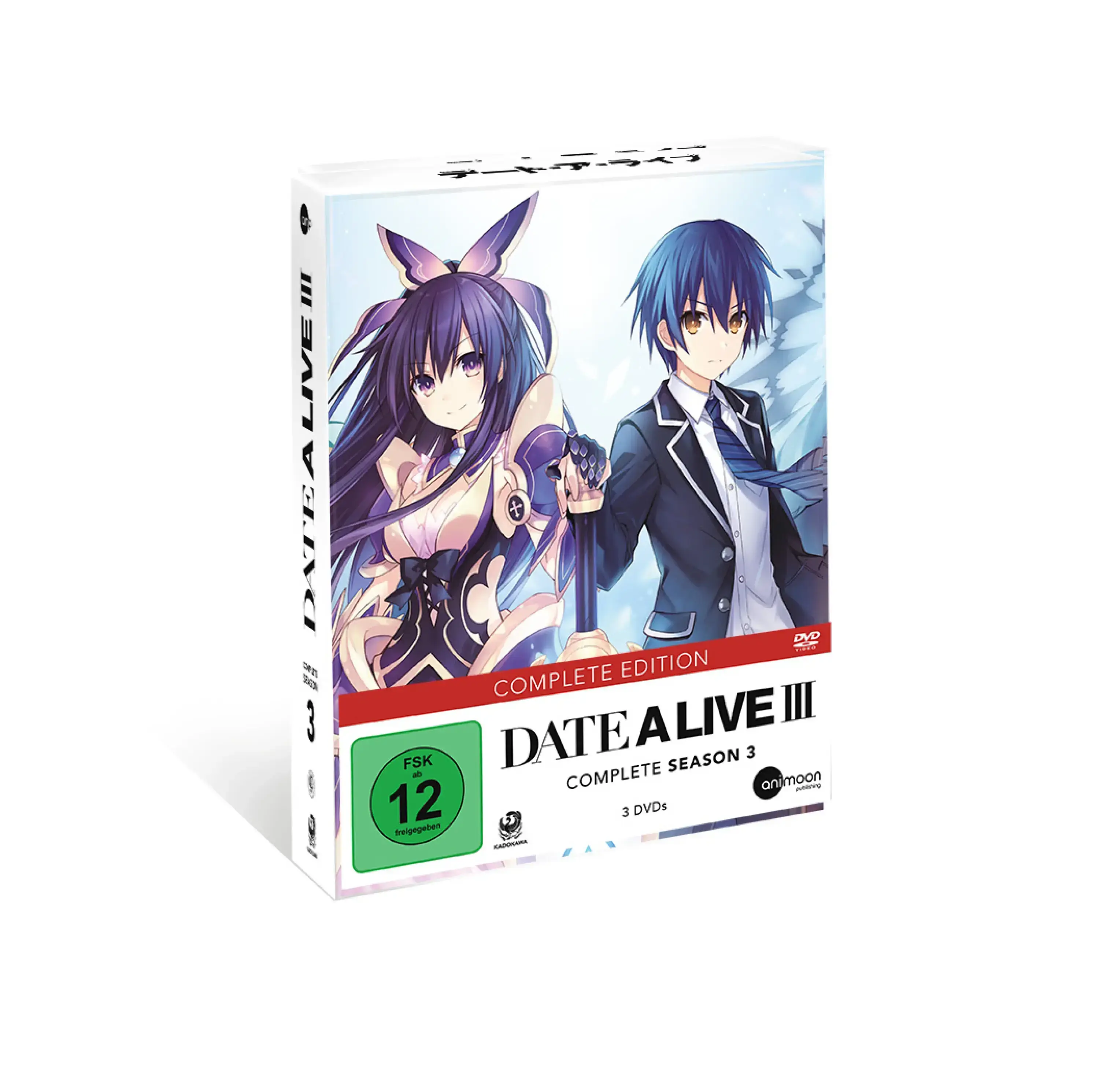 DATE A LIVE · Date A Live - Staffel 3 | 3DVD (Animation/Anime DVDBluRay)