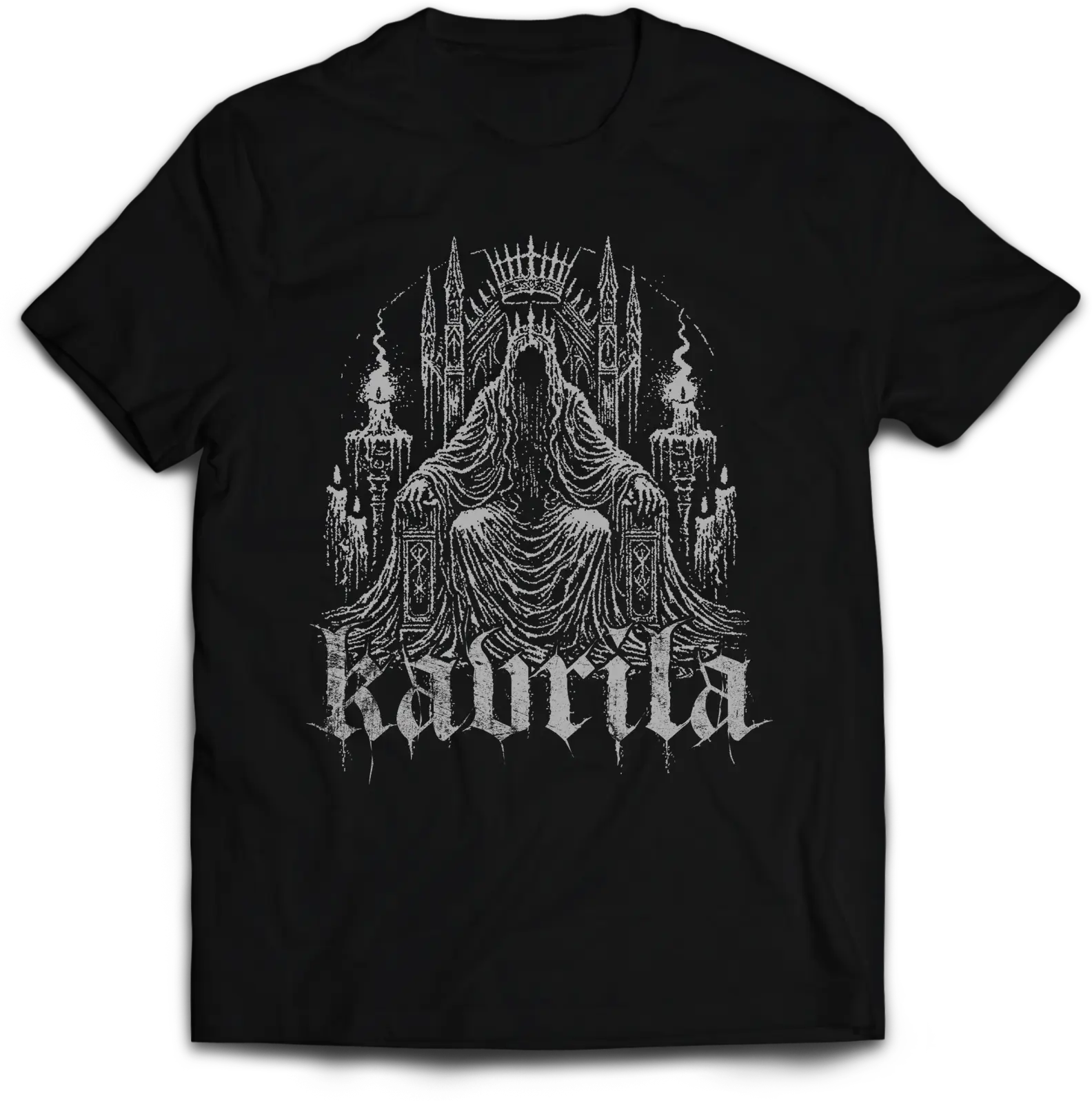 KAVRILA · Heretics I | CLEAR MARBLED WHITE/BLACK SPLATTER LP+SHIRT BUNDLE (Sludge/Doom Metal/Black Metal/Hardcore Vinyl) · Picture 3