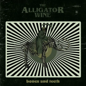 THE ALLIGATOR WINE · Bones And Teeth | MARBLED LP (Psychedelic Rock/Alternative Rock Vinyl) · Picture 2