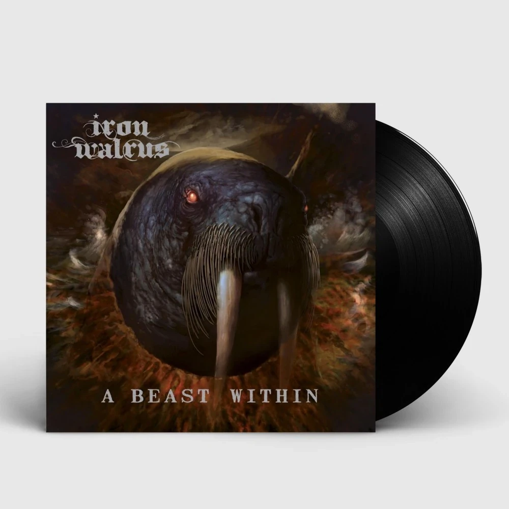 IRON WALRUS · A Beast Within | BLACK LP (Sludge Vinyl)