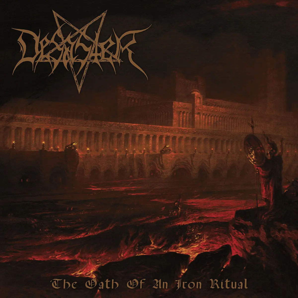 DESASTER · The Oath Of An Iron Ritual | BLACK LP (Thrash Metal Vinyl) · Picture 1